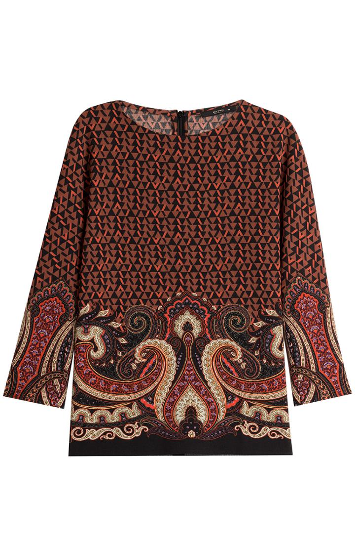 Etro Printed Wool Top