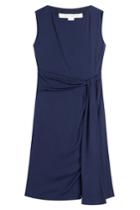 Diane Von Furstenberg Diane Von Furstenberg Silk Jersey Wrap Waist Dress