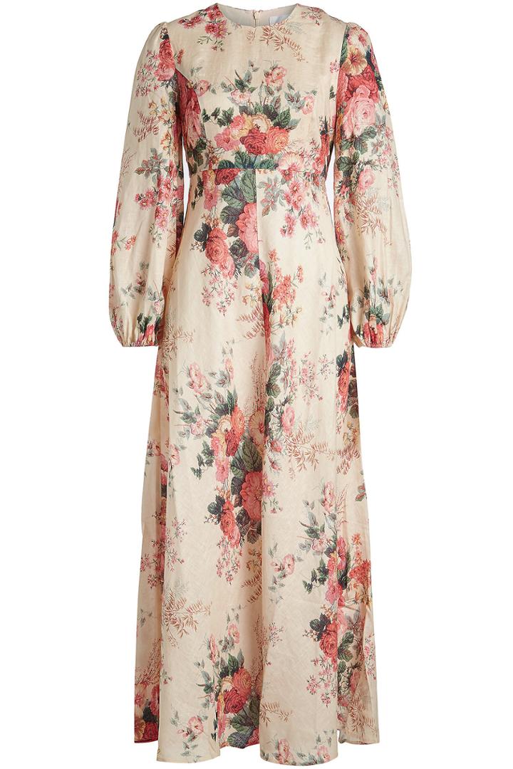 Zimmermann Zimmermann Laelia Printed Linen Dress