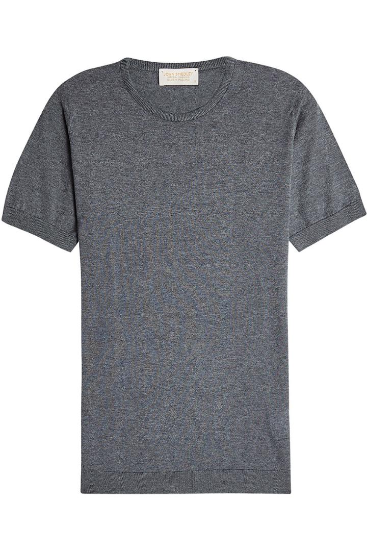 John Smedley John Smedley Cotton Top With Cashmere