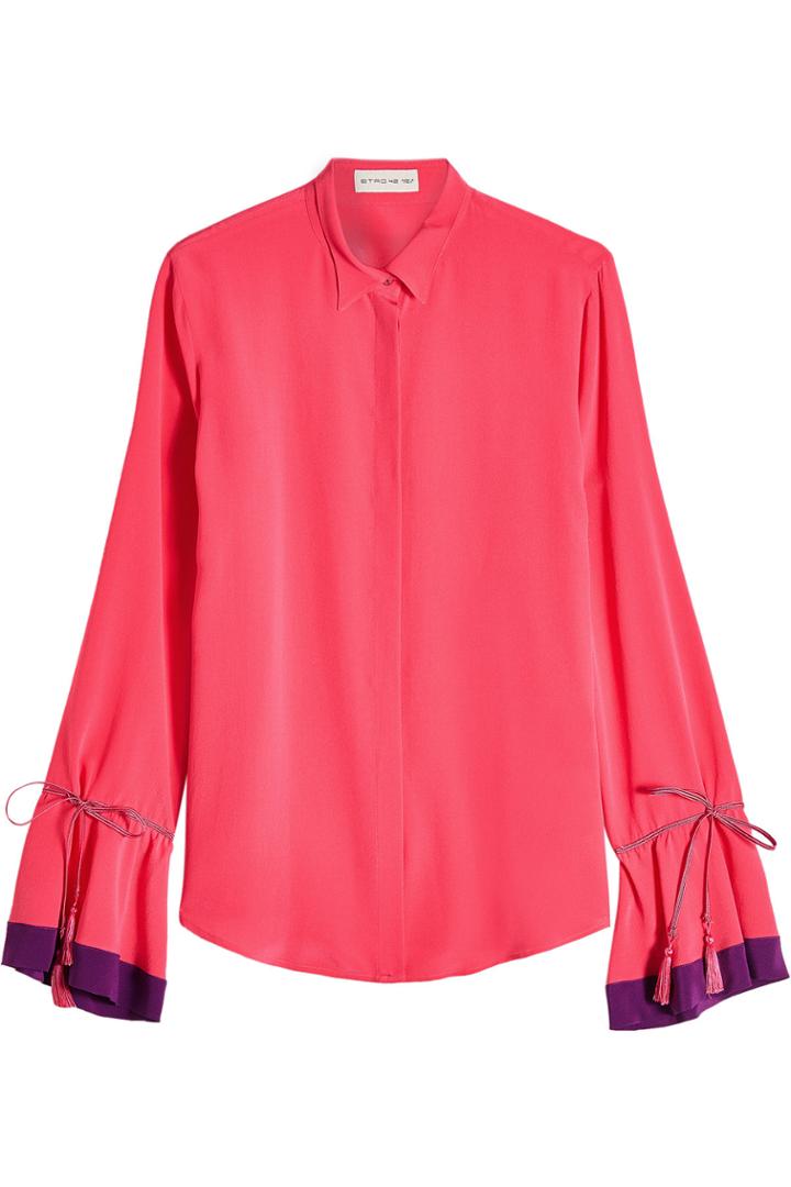 Etro Etro Adventurine Silk Blouse