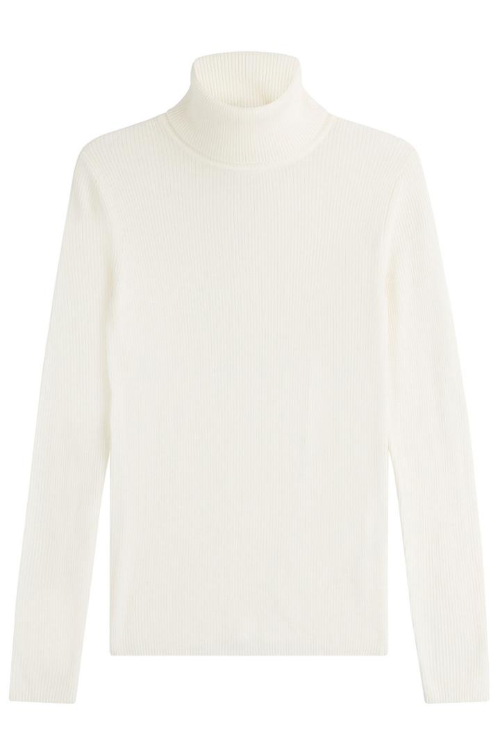 Hugo Hugo Virgin Wool Ribbed Turtleneck Pullover