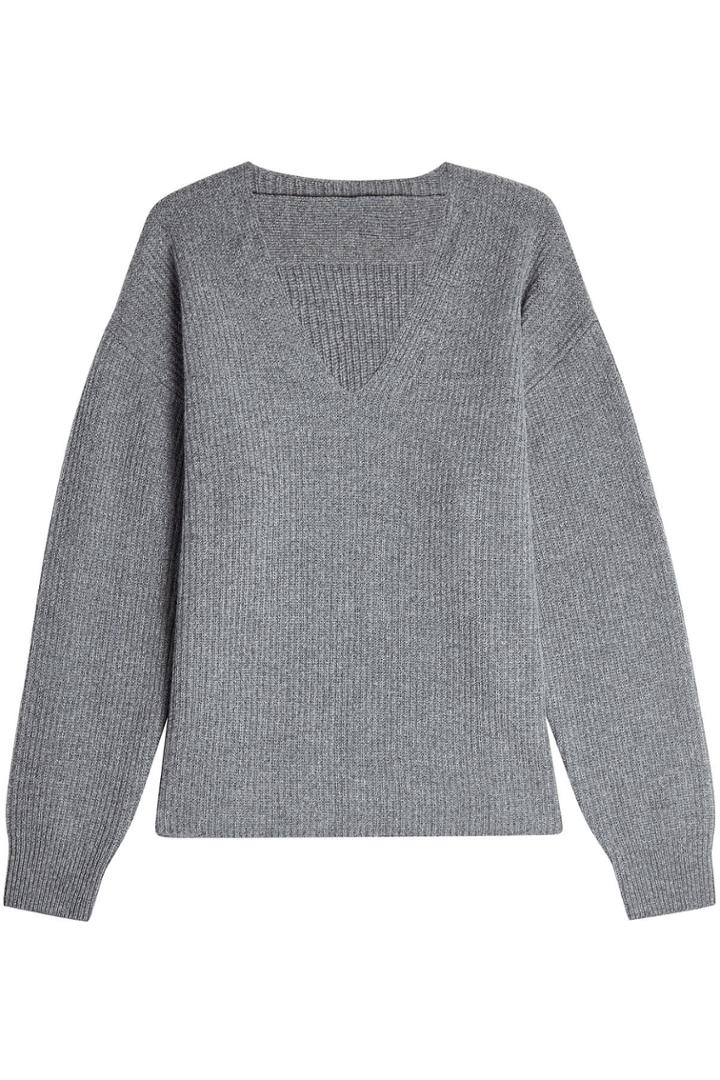 Rejina Pyo Rejina Pyo Ribbed Wool And Cashmere Pullover