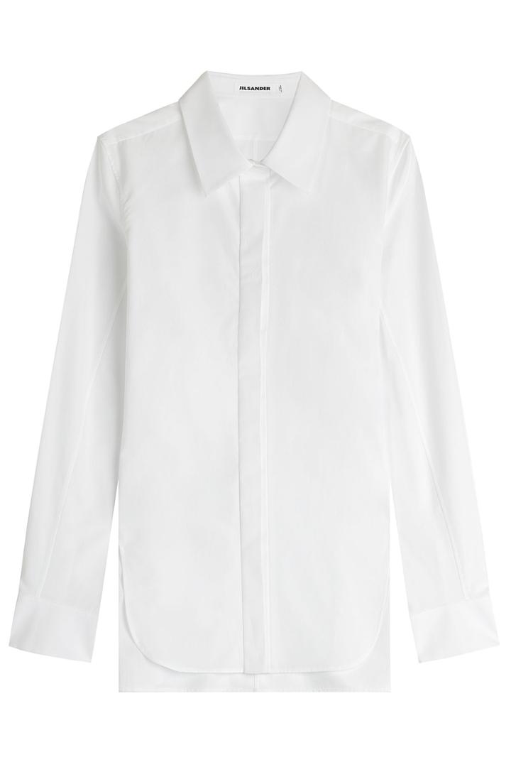 Jil Sander Jil Sander Veronica Cotton Blouse - White
