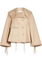See By Chloé See By Chloé Cropped Cotton Trench Coat