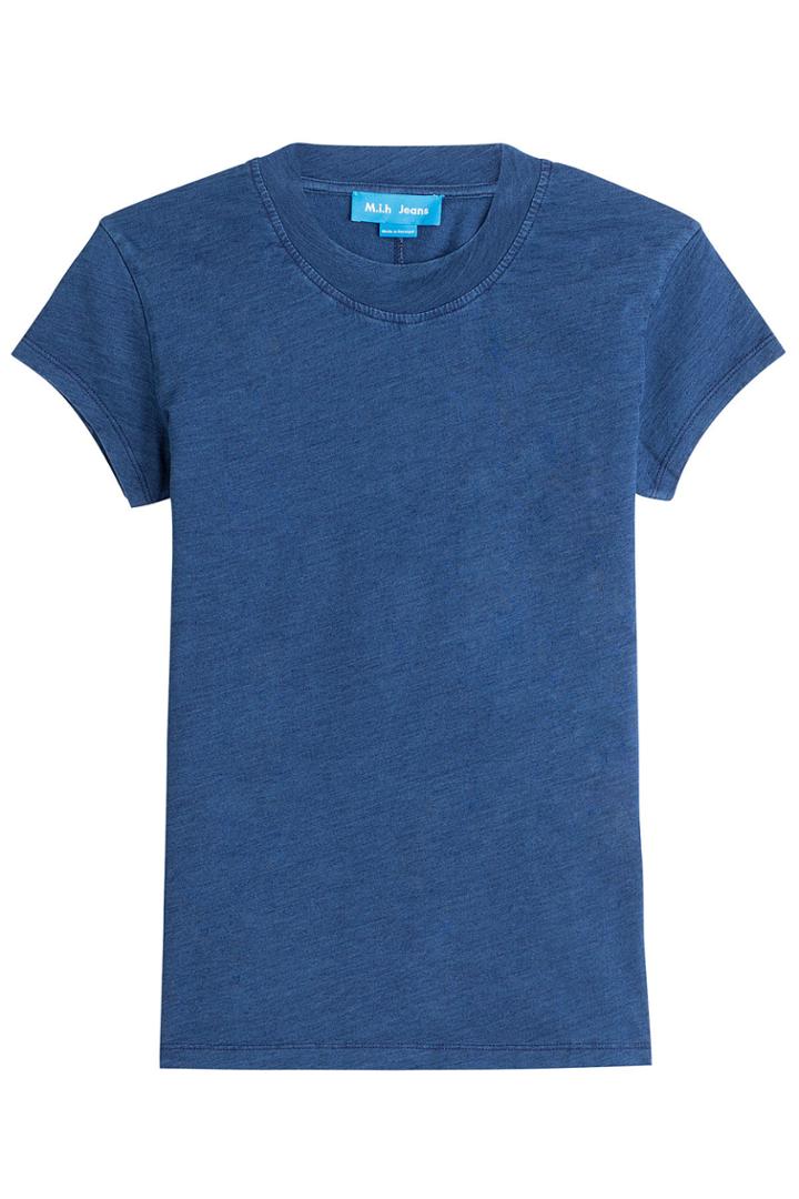 M I H M I H Range Tee Cotton T-shirt - Blue