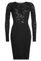 Versace Versace Knit Dress With Cut-out Details