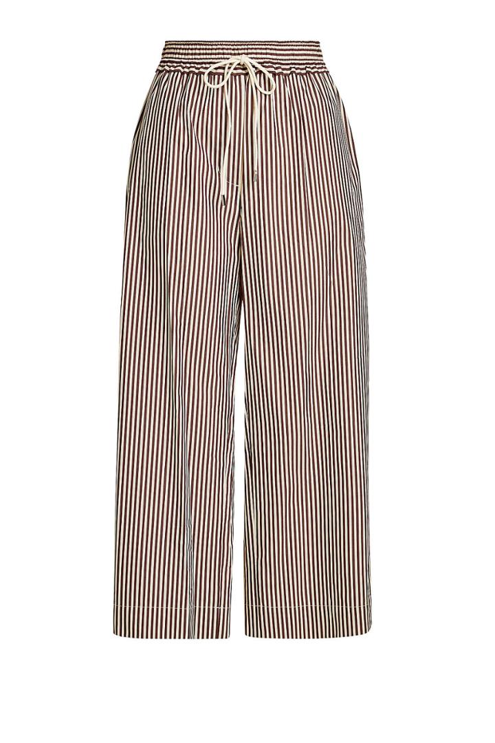 3.1 Phillip Lim 3.1 Phillip Lim Wide Leg Drawstring Pant With Cotton And Silk