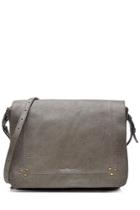 Jérôme Dreyfuss Jérôme Dreyfuss Leather Shoulder Bag - Grey