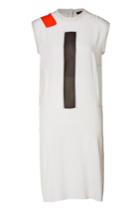 Damir Doma Damir Doma Shift Dress With Silk Paneling - None