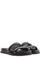 Alexander Wang Jac Leather And Mesh Sandals