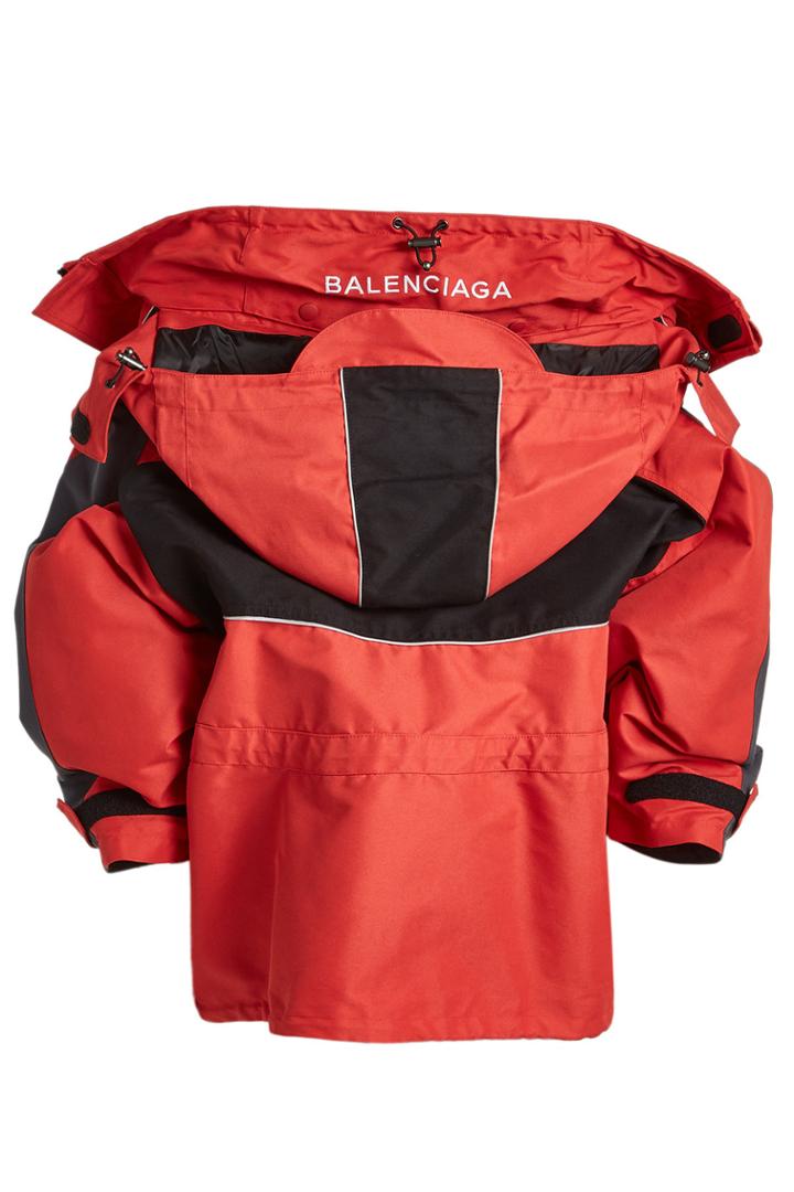 Balenciaga Balenciaga Oversized Jacket With Hood