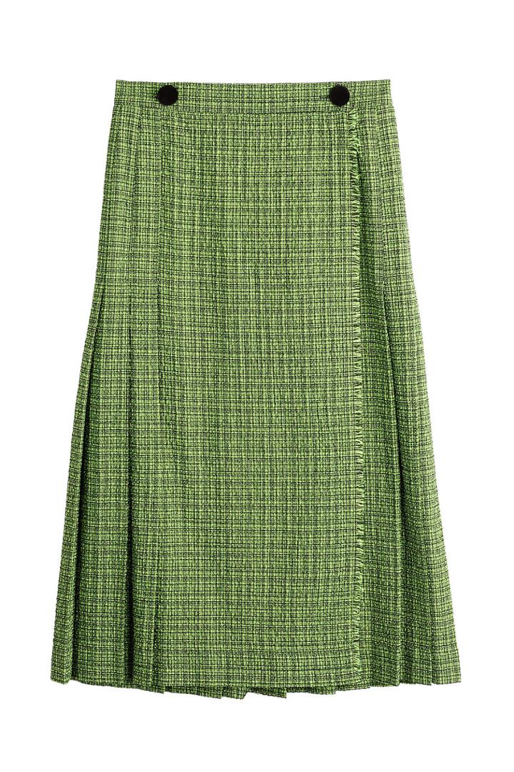 Marco De Vincenzo Marco De Vincenzo Skirt With Virgin Wool - Green