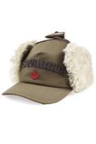 Dsquared2 Dsquared2 Baseball Cap With Fur