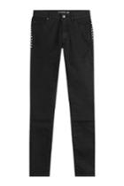 Valentino Valentino Rockstud Skinny Jeans - Black