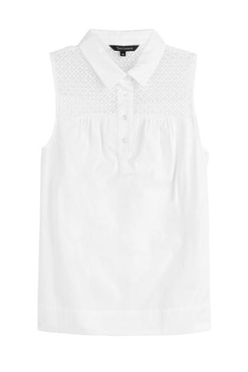 Tara Jarmon Tara Jarmon Sleeveless Cotton Blouse