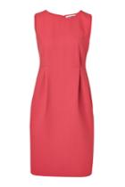Jil Sander Jil Sander Wool-silk Darted Dress - Pink