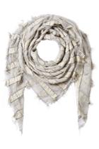 Faliero Sarti Faliero Sarti Mivia Cotton Blend Scarf - Grey