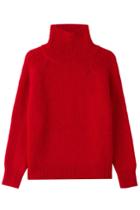 Vanessa Bruno Vanessa Bruno Turtleneck Pullover With Alpaca And Wool - Red