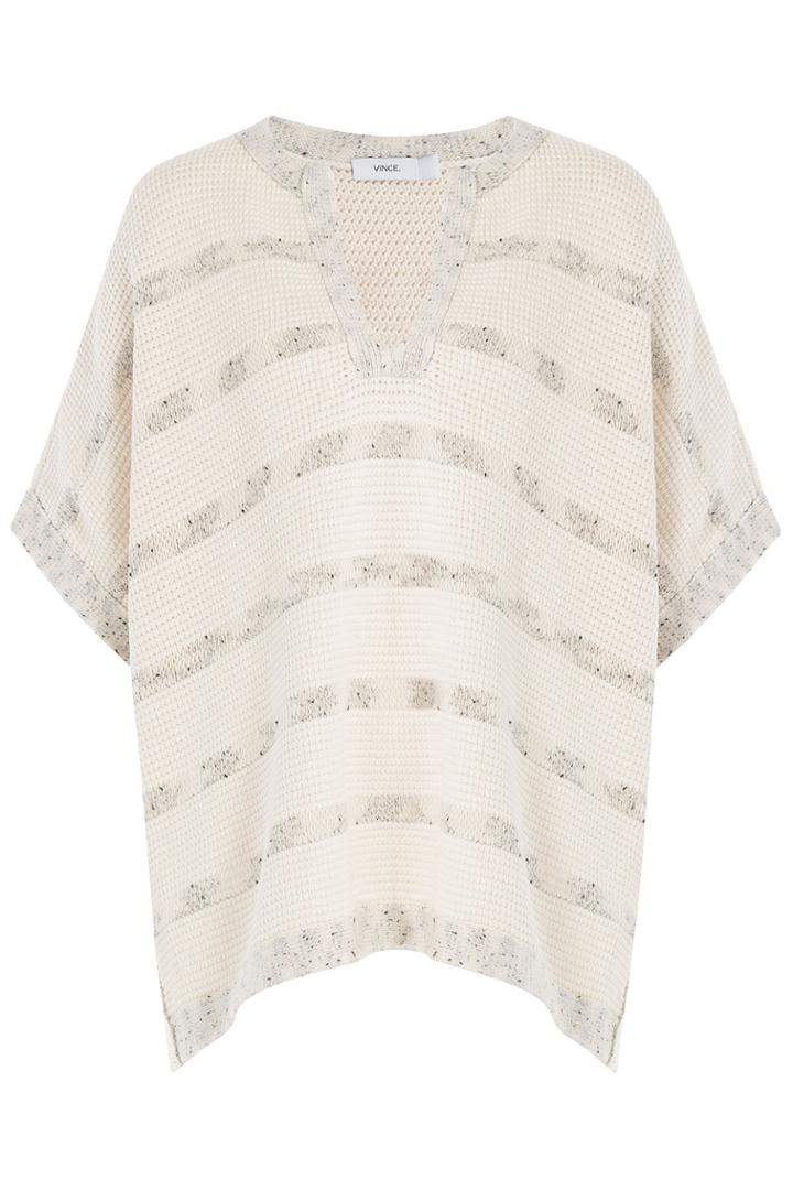 Vince Vince Knitted Cotton Cape