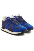 Maison Margiela Maison Margiela Leather Replica Runner Sneakers With Suede And Mesh