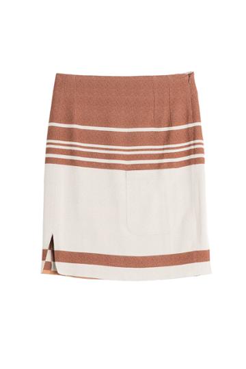 J.w. Anderson J.w. Anderson Striped Crepe Skirt