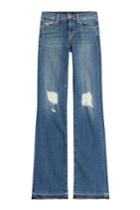 J Brand J Brand Distressed Flared Jeans - None
