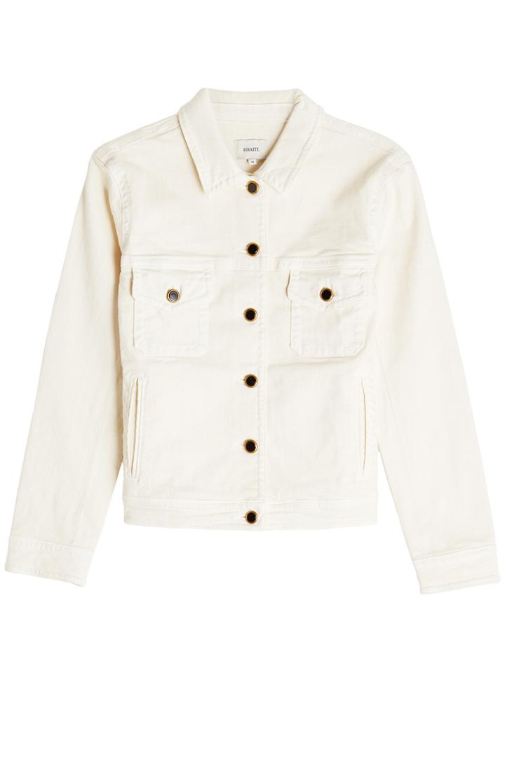 Khaite Khaite Laura Fitted Denim Jacket