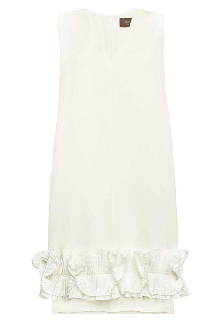 Max Mara Max Mara Sleeveless Tunic With Ruffle Trim