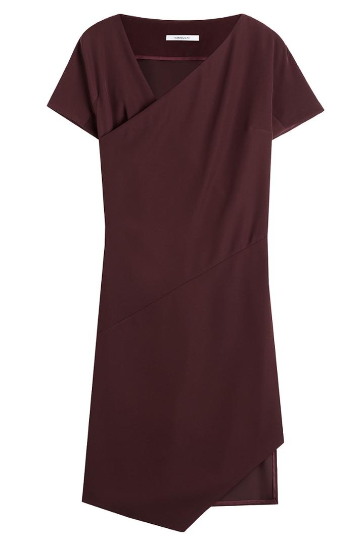 Carven Carven Dress With Asymmetric Hem - None
