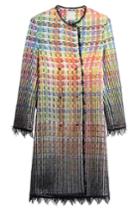 Marco De Vincenzo Marco De Vincenzo Cotton Coat With Metallic Thread