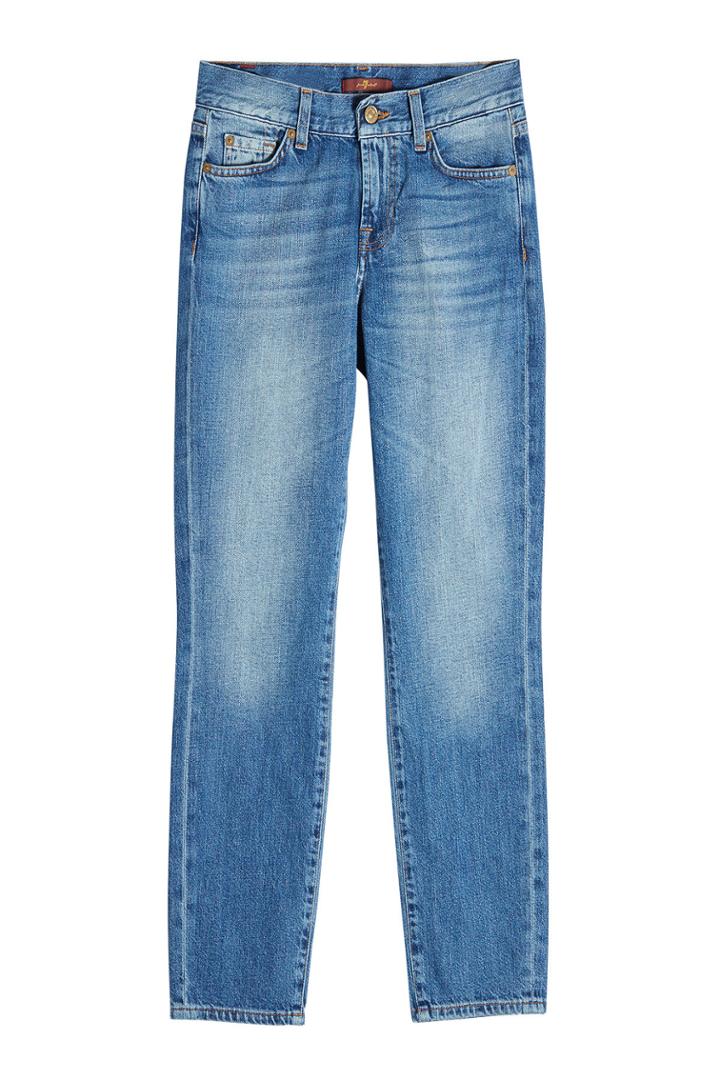 Seven For All Mankind Seven For All Mankind Mid-rise Cropped Jeans