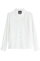 Boutique Moschino Boutique Moschino Blouse With Silk - White