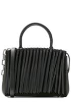 Alexander Wang Alexander Wang Leather Tote With Shoulder Strap - Black