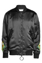 Off White Off White Embroidered Satin Jacket