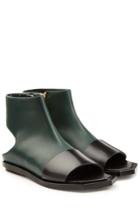 Marni Marni Two-tone Leather Sandals - Multicolor