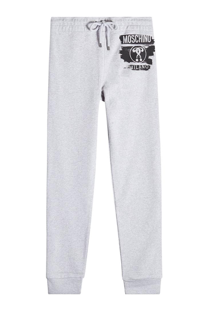 Moschino Moschino Printed Cotton Sweatpants