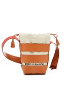Paco Rabanne Paco Rabanne Cage Hobo Mini Shoulder Bag With Leather