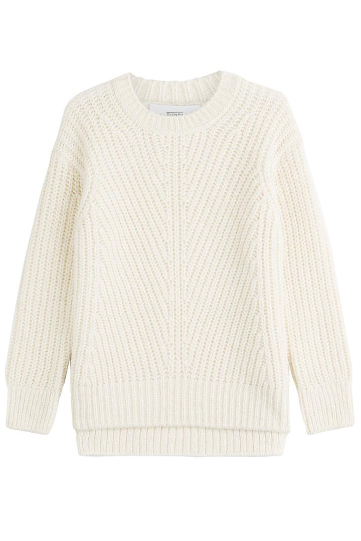 Closed Closed Pullover With Alpaca And Wool - Beige