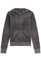 Juicy Couture Juicy Couture Paradise Velour Hoodie - Grey