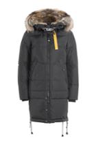 Parajumpers Parajumpers Long Bear Down Parka With Fur-trimmed Hood - Grey