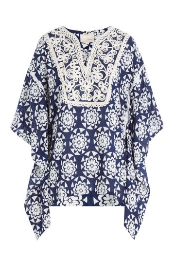 Gooshwa Gooshwa Embroidered Caftan - Multicolored
