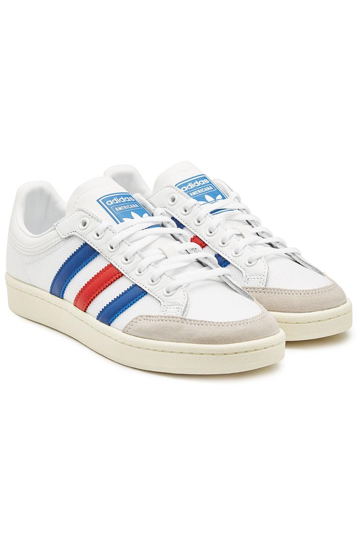 Adidas Originals Adidas Originals Americana Mesh Sneakers With Suede