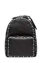 Valentino Valentino Rockstud Leather Backpack - Black