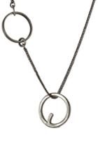 Werkstatt München Werkstatt München Sterling Silver Necklace With Rings