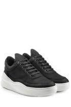 Filling Pieces Filling Pieces Sky Sneakers With Leather
