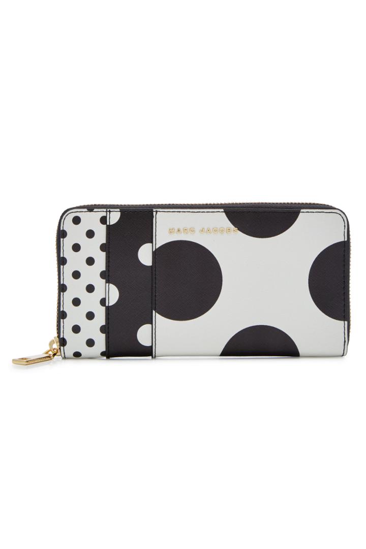 Marc Jacobs Marc Jacobs Standard Continental Printed Leather Wallet