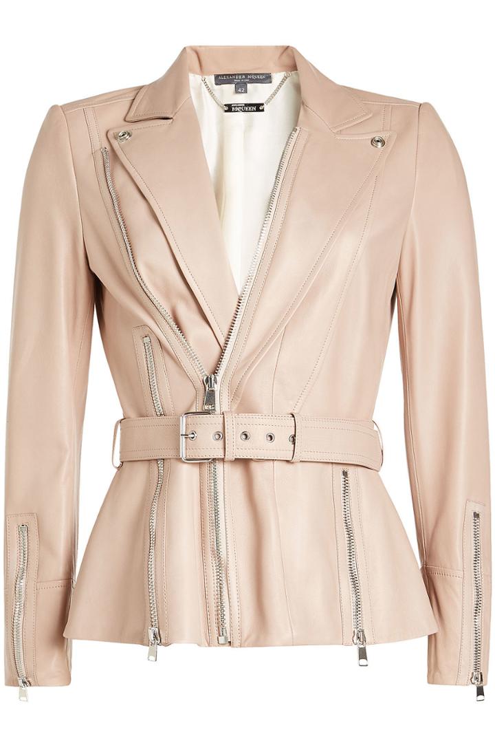 Alexander Mcqueen Alexander Mcqueen Leather Jacket