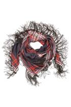 By Malene Birger By Malene Birger Chastin Printed Silk Scarf With Fringe