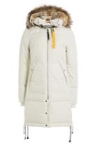 Parajumpers Parajumpers Long Bear Down Parka With Fur-trimmed Hood - White